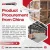 Product Procurement from China